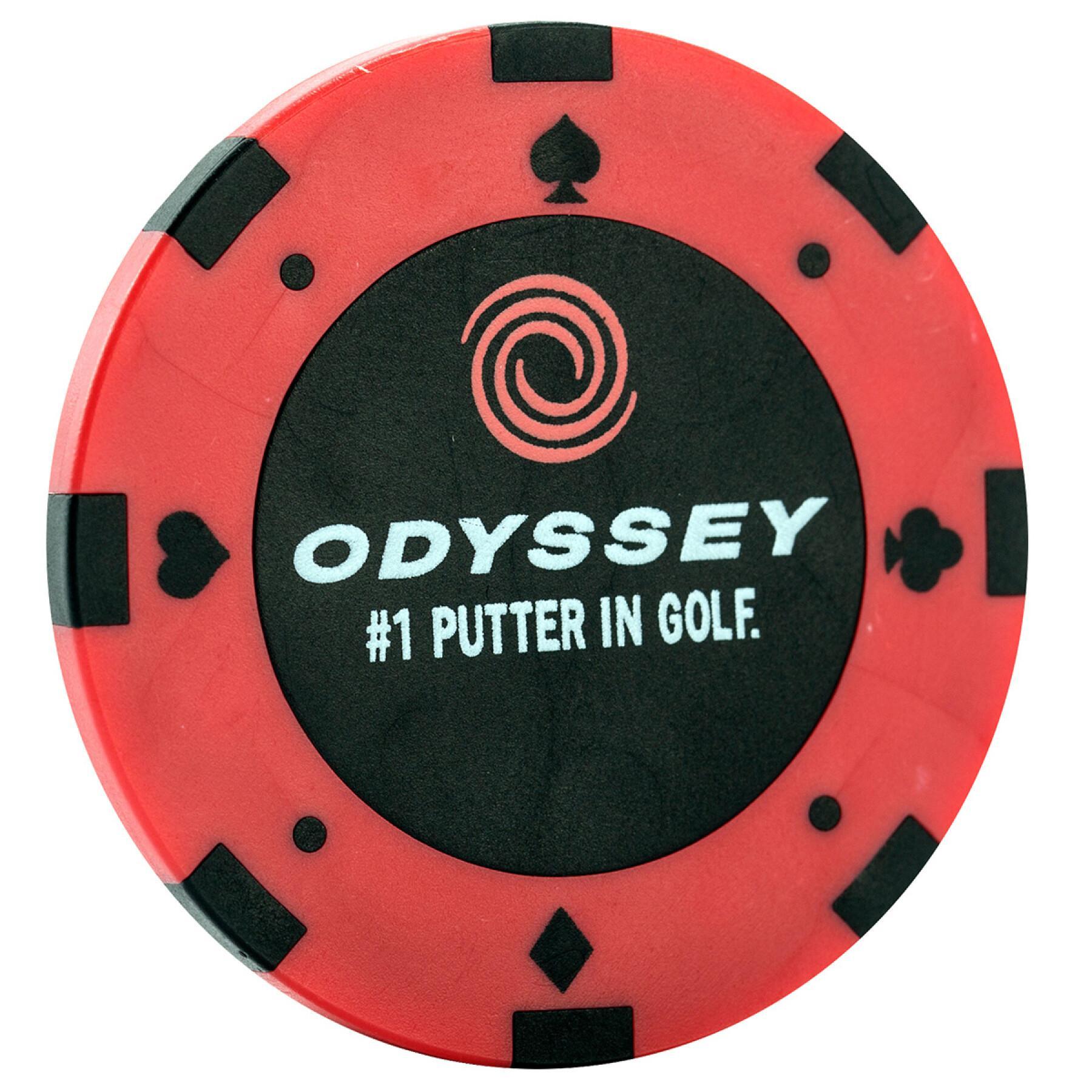 Golfball-Marker Callaway odyssey poker chip