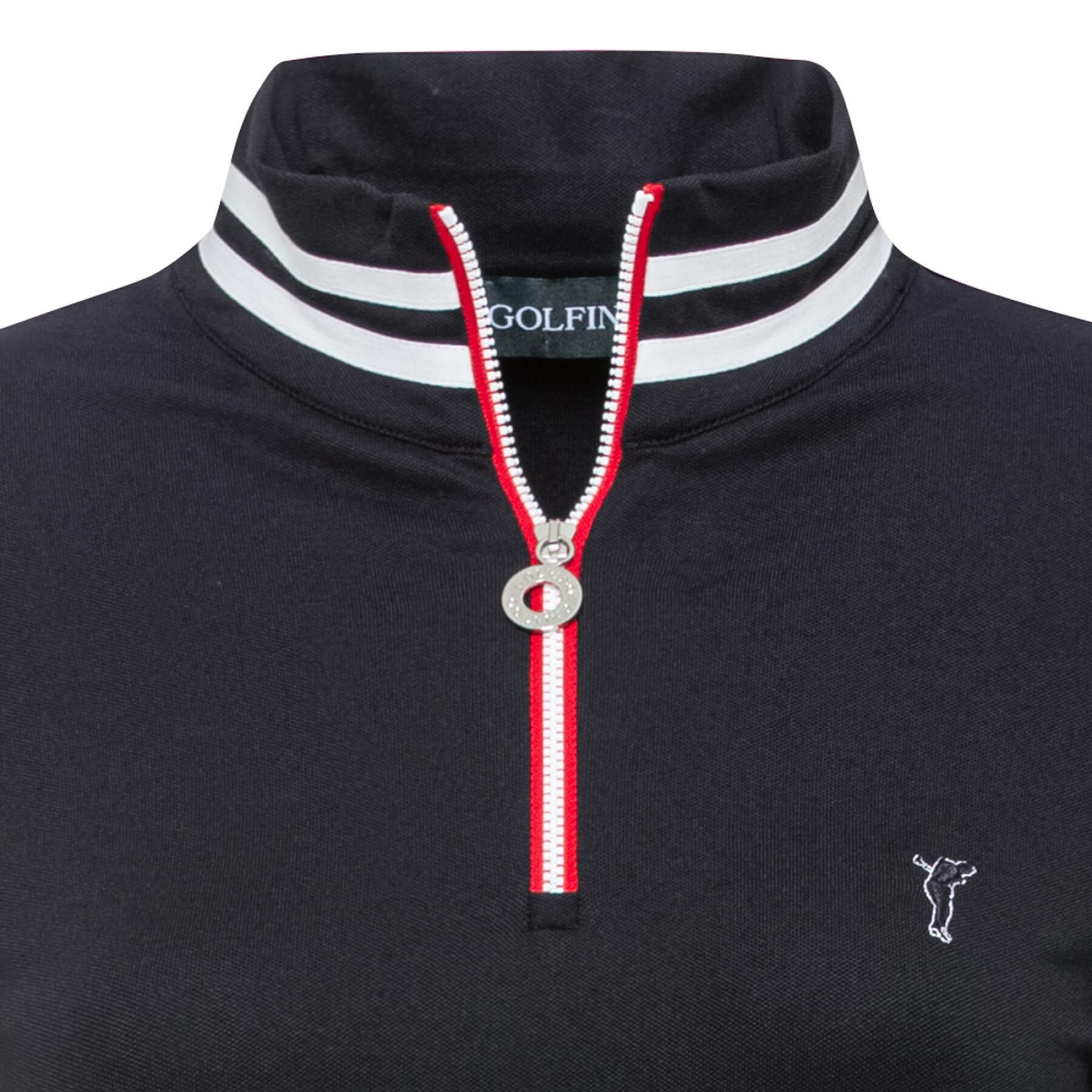 Klassisches dreifarbiges Sweatshirt für Frauen Golfino Troyer