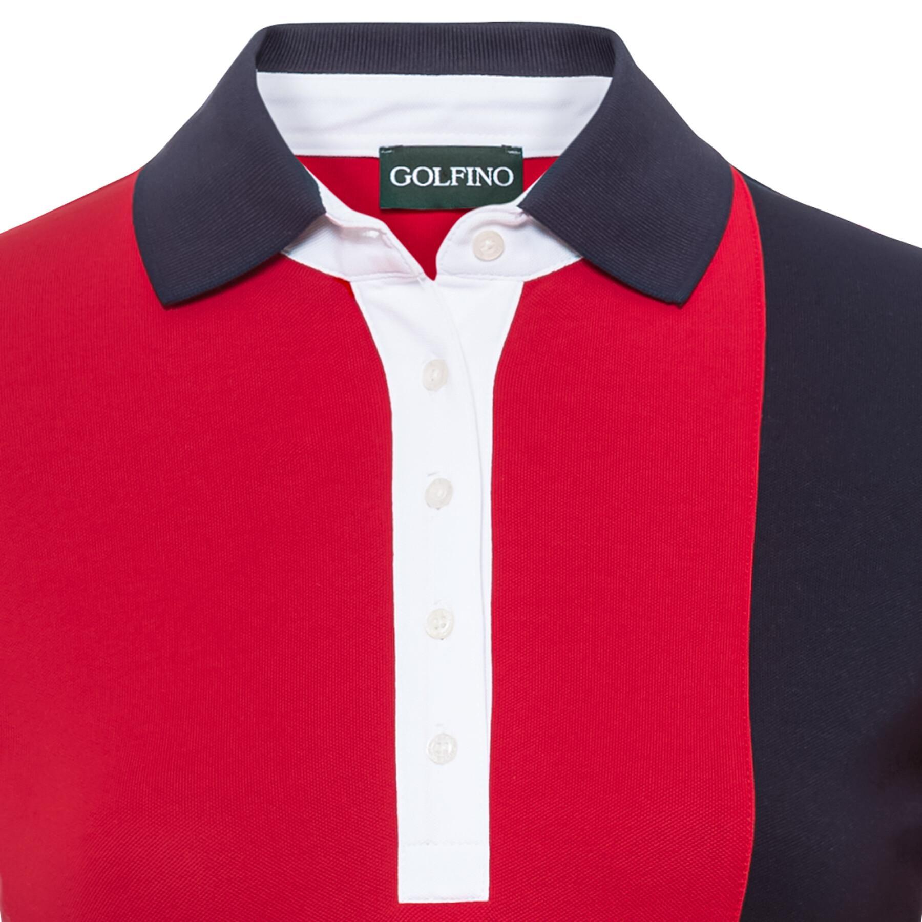 Polo-Shirt für Damen Golfino Classic tricolore