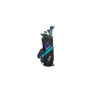 Kit (Bag + 8 Schläger) Rechtshänderin Boston Golf deluxe 8.5" 1/2 série