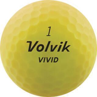 Set von 12 Golfbällen Volvik Vivid