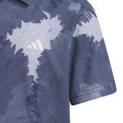 Polo-Shirt aus Mesh mit Blumenmuster Kind adidas
