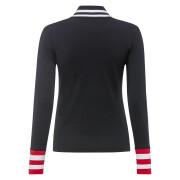 Klassisches dreifarbiges Sweatshirt für Frauen Golfino Troyer
